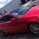 First shot of the car with tint